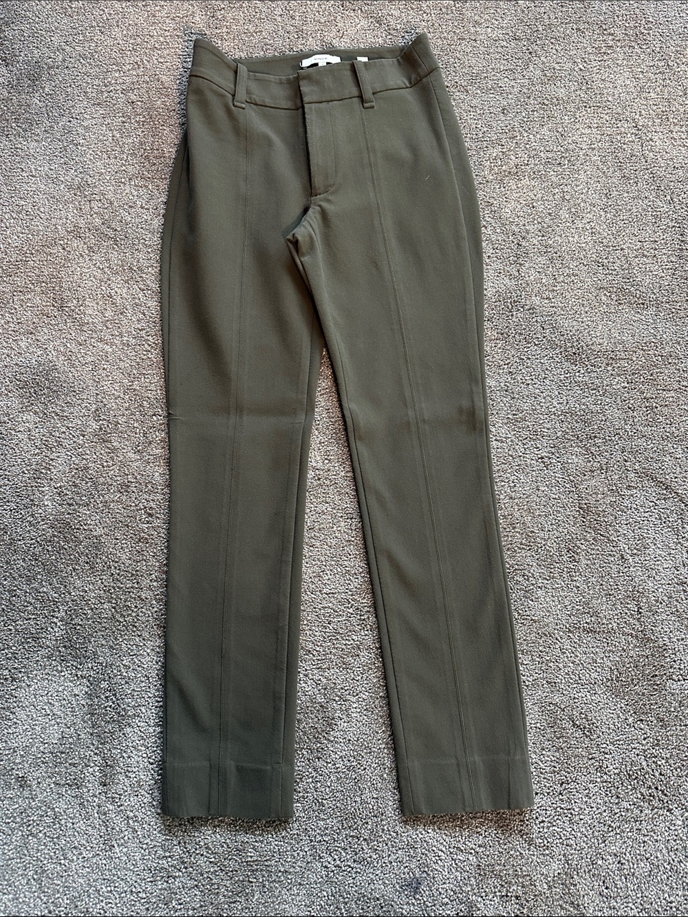 Vince Men's Olive Dress Pants